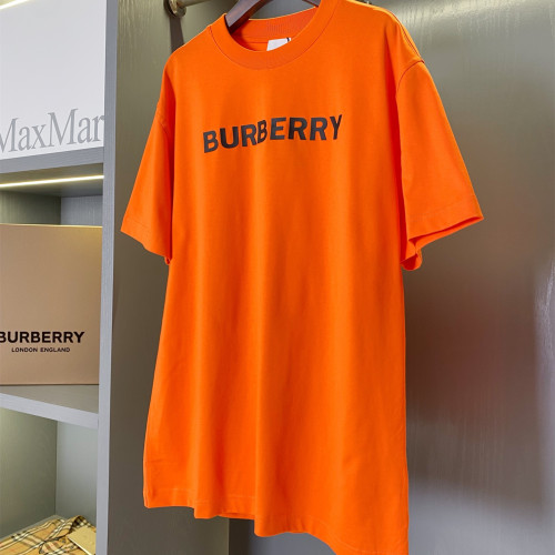 Burberry Luxury Brand Women Mens Short Sleeve T-Shirt Logo Cotton T-shirt   