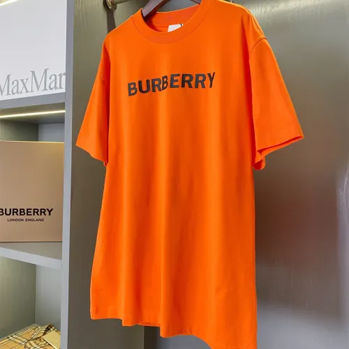 Burberry Luxury Brand Women Mens Short Sleeve T-Shirt Logo Cotton T-shirt   