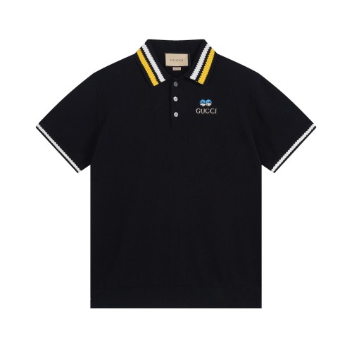 Gucci Luxury Brand Women Mens Short Sleeve T-Shirt Knitwear Polo Shirt   