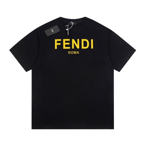 Fendi Luxury Brand Women Mens Short Sleeve T-Shirt   