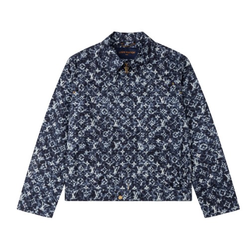 Louis Vuitton Men Womens Jackets Denim Coat Luxury Brand Mens Jackets Top Quality   
