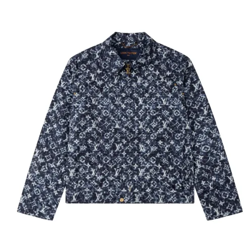 Louis Vuitton Men Womens Jackets Denim Coat Luxury Brand Mens Jackets Top Quality   