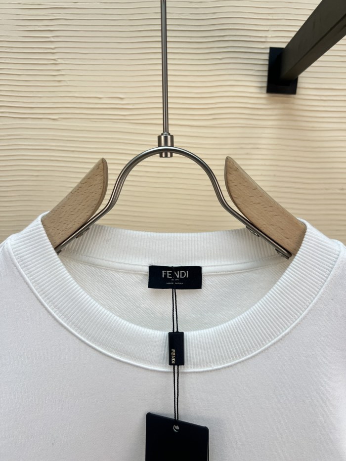 Fendi Womens Mens Sweatshirt Luxury Brand Mens Sweatshirts   