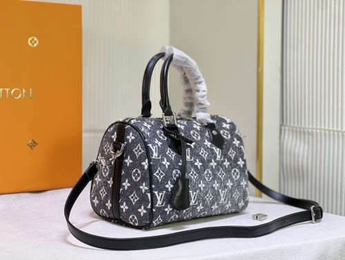 Louis Vuitton Womens Bags Luxury Brand Fashion Type Louis Vuitton SPEEDY BANDOULIÈRE 25 with Original Box  