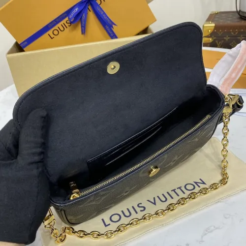 Louis Vuitton Womens Bags Luxury Brand Fashion Type Louis Vuitton Wallet On Chain Ivy M82154 with Original Box  
