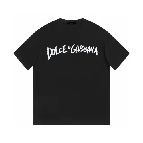 Dolce&Gabbana Luxury Brand Women Mens Short Sleeve T-Shirt   