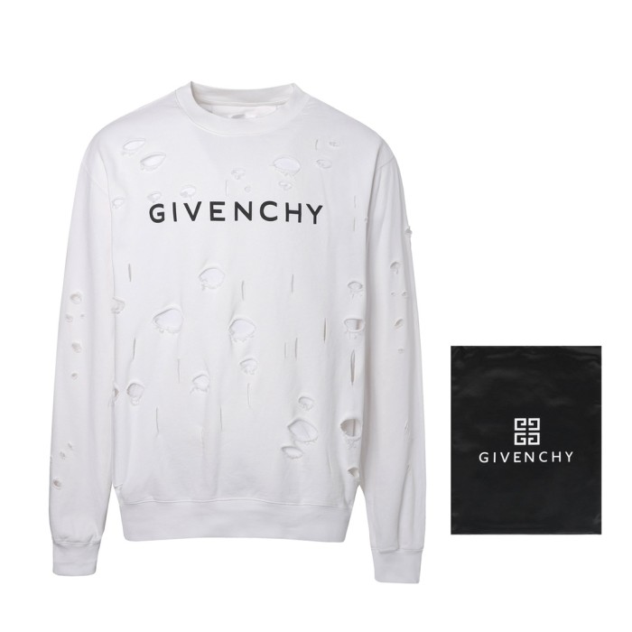 Givenchy Womens Mens Long Sleeve Sweatshirt Luxury Brand Mens Sweatshirt   