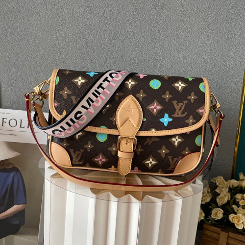 Louis Vuitton Womens Bags Shoulder Bag Luxury Brand Fashion Monogram Empreinte Leather M46584 with Original Box  