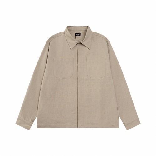 Fendi Men Womens Shirt Coat Luxury Brand Mens Jacket Top Quality   