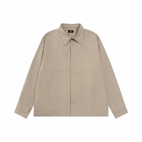Fendi Men Womens Shirt Coat Luxury Brand Mens Jacket Top Quality   