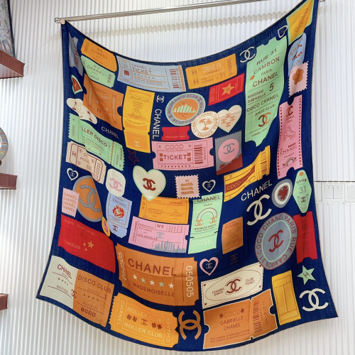 Chanel Scarves Womens Fashion Scarf 004
