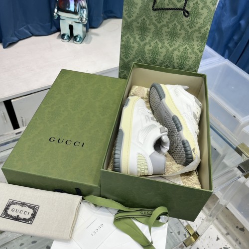 Gucci Mens Shoes Sneakers Luxury Brand Fashion Men's Gucci Re-Web trainer in leather with Original Box Whatsapp 