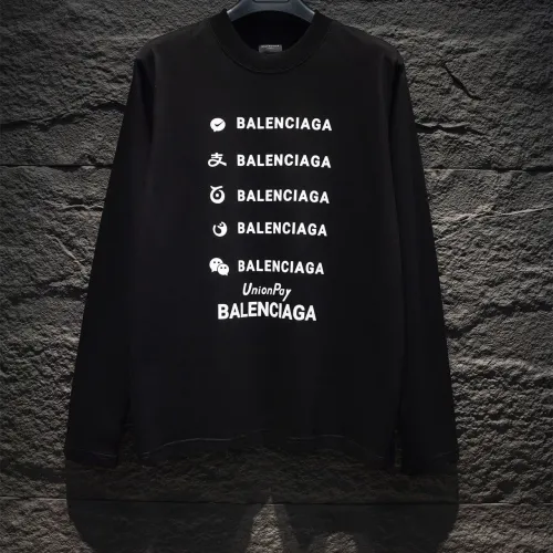 Balenciaga Womens Mens Long Sleeve Sweatshirt Luxury Brand Mens Sweatshirts   