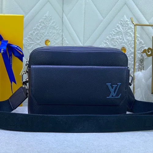 Louis Vuitton Mens Womens Shoulder Bags Luxury Brand Fastline Messenger M22482 with Original Box  