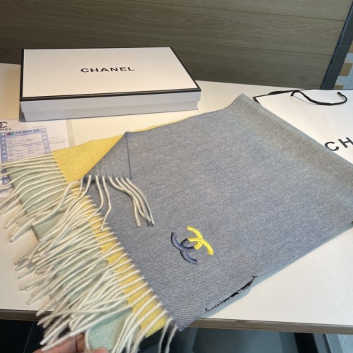 Chanel Scarves Men Womens Fashion Scarf with Original Box Whatsapp【+1-3239614486】