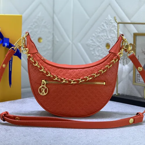 Louis Vuitton Womens Bags Messenger Shoulder Bags Luxury Brand Nicolas Ghesquière Croissant Bag with Original Box M81098  