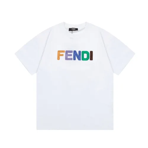 Fendi Luxury Brand Women Mens Short Sleeve T-Shirt   