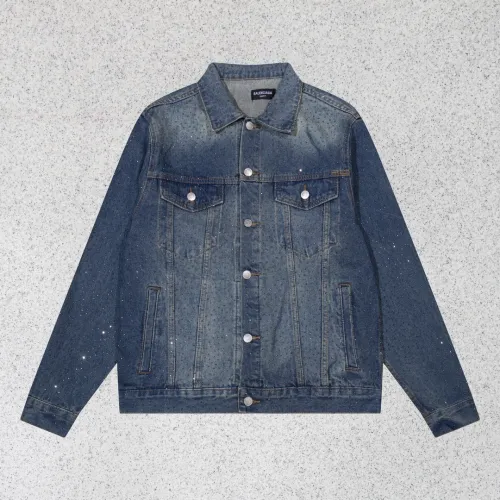 Balenciaga Men Womens Jacket Denim Coat Luxury Brand Mens Jackets Top Quality   