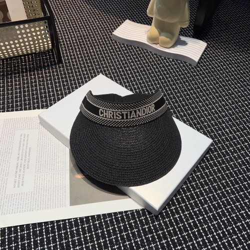 Dior Womens Visor Hat Luxury Brand Design Dior Cap with Original Box  