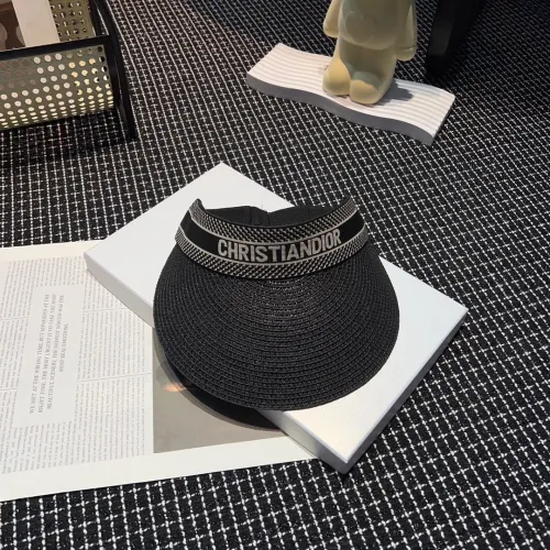 Dior Womens Visor Hat Luxury Brand Design Dior Cap with Original Box  