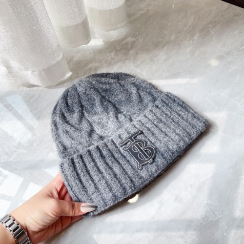 Burberry Womens Mens Cap Knit Hat Luxury Brand with Original Box  