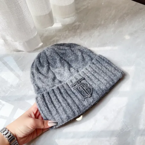 Burberry Womens Mens Cap Knit Hat Luxury Brand with Original Box  