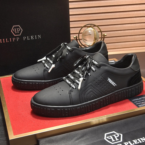 Philipp Plein Men Shoes Sneakers Low Top Sneaker Fashion Design Luxury Brand Trainer Predator TM with Original Box Whatsapp 