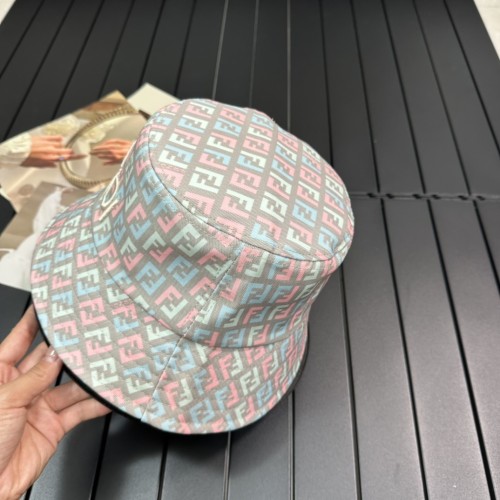 Fendi Men Womens Bucket Hat Luxury Brand Design Fendi Cap with Original Box  