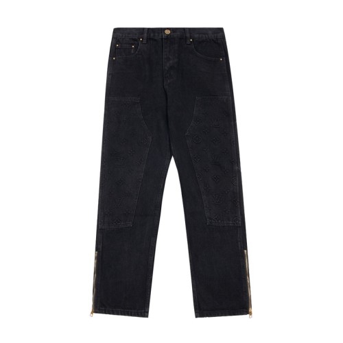 Louis Vuitton Luxury Brand Women Mens Pant Jeans   