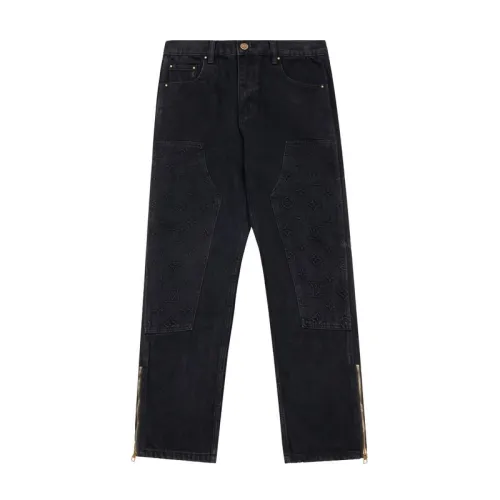 Louis Vuitton Luxury Brand Women Mens Pant Jeans   