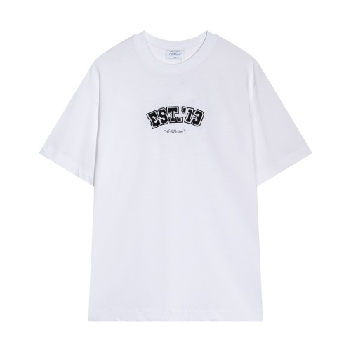 Off-White Luxury Brand Men Womens Short Sleeve T-Shirt   