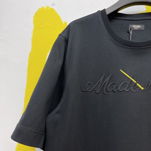 Fendi Luxury Brand Women Mens Short Sleeve T-Shirt   