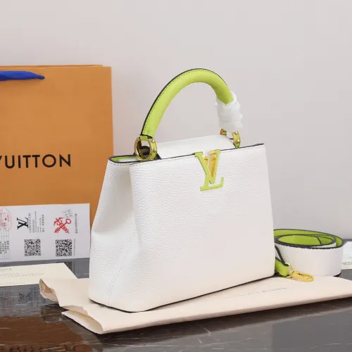 Louis Vuitton Womens Bags Handbags Luxury Brand CAPUCINES BB Leather Messenger Shoulder Bags M52689