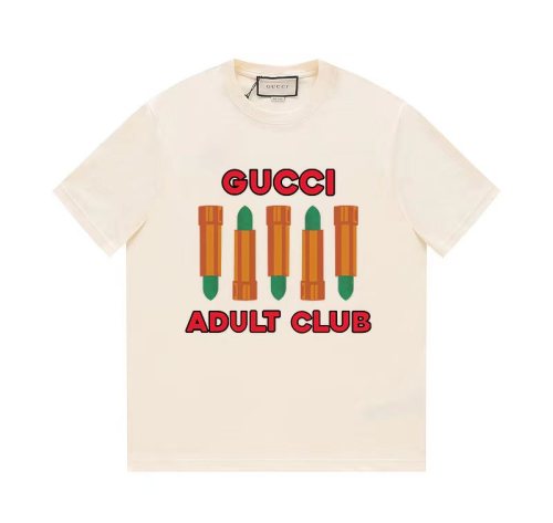 Gucci Luxury Brand Women Mens Short Sleeve T-Shirt   
