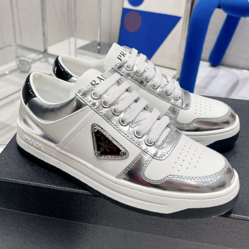 Prada Mens Shoes Casual Luxury Brand Breathable Sneakers with Original Box  