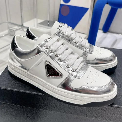 Prada Mens Shoes Casual Luxury Brand Breathable Sneakers with Original Box  