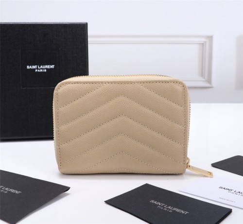 Saint Laurent YSL Womens Bag Designer Luxury Brand Women Wallets Coin Purse with Original Box