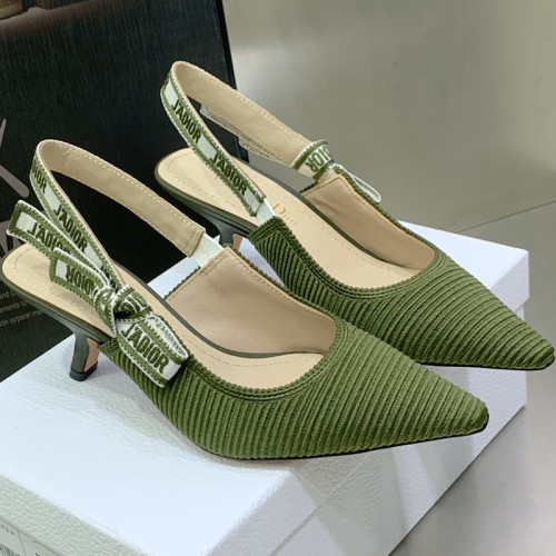 Dior Women Shoes Pumps Luxury Design Fashion Type 6.5cm High Heel Shoes for Wedding Style J'ADIOR SLINGBACK PUMP with Original Box Whatsapp 