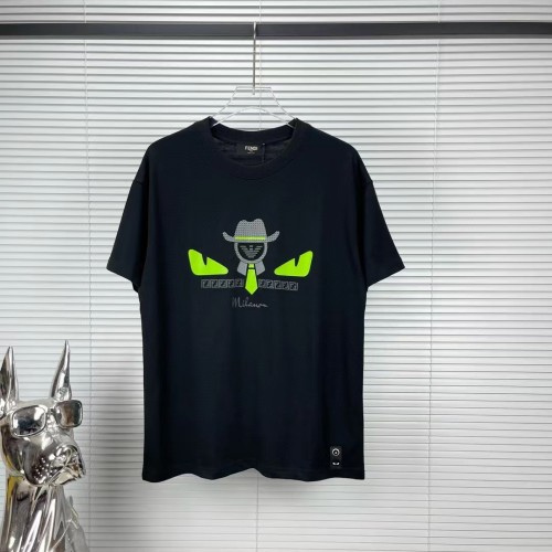 Fendi Luxury Brand Women Mens Short Sleeve T-Shirt   