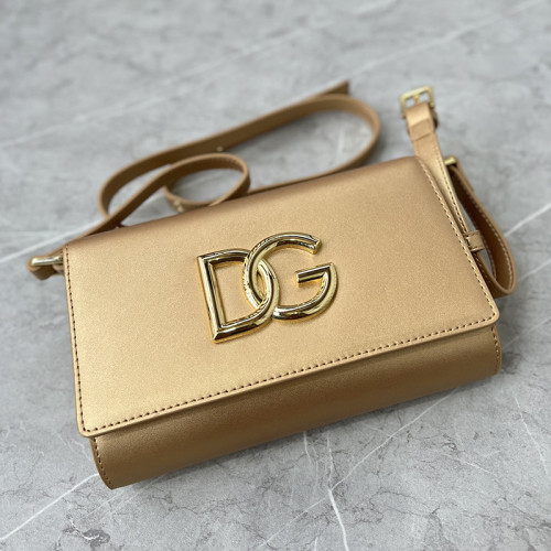 Dolce&Gabbana Womens Bags Shoulder Bag in quilted nappa leather Luxury Brand with Original Box