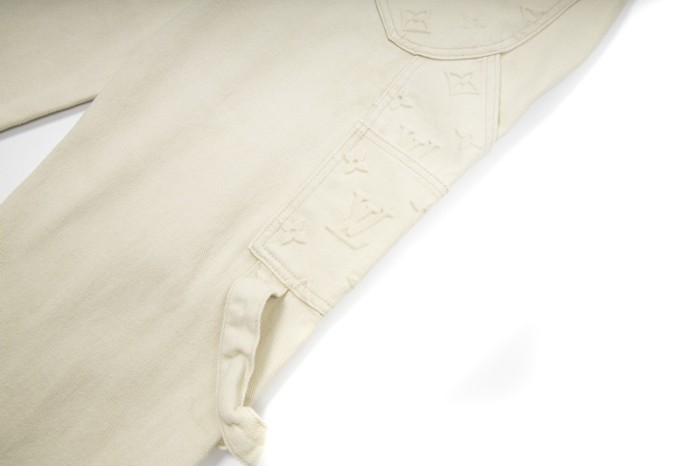 Louis Vuitton Luxury Brand Women Mens Pant Jeans   