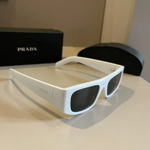Prada Sunglasses Luxury Brand Men Womens Sunglasses with Original Box  