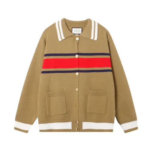 Gucci Cardigan Men Womens Knit Cardigan Luxury Brand Womens Knitwear Top Quality   