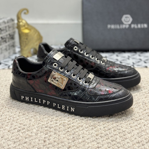 Philipp Plein Men Shoes Sneakers Low Top Sneaker Fashion Design Luxury Brand Trainer Predator TM with Original Box Whatsapp 