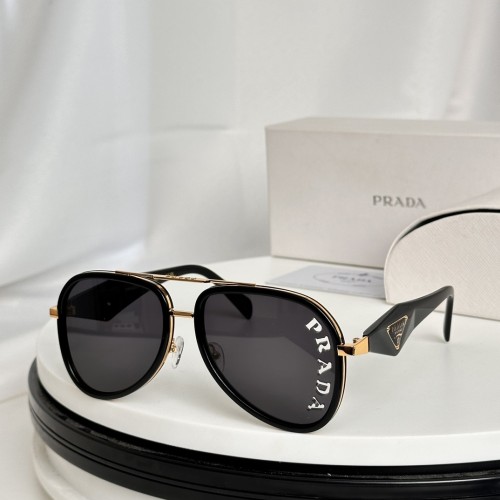 Prada Sunglasses Luxury Brand Men Womens Sunglasses with Original Box  PR 186VS