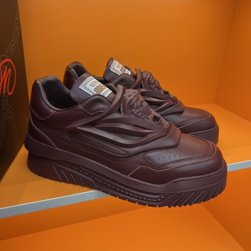 Versace Men Shoes Fashion Sneakers Luxury Brand with Original Box Top Quality Breathable Versace Odissea Sneaker with Original Box