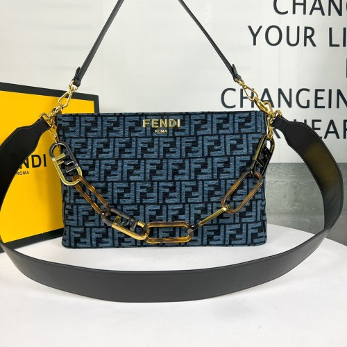 Fendi Womens Bags Shoulder Bags Luxury Brand FENDI O Lock with Original Box