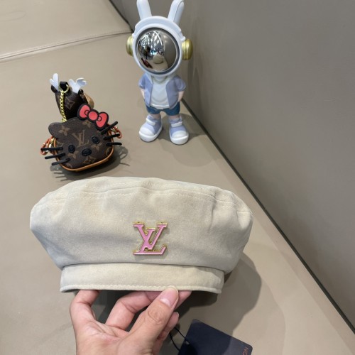 Louis Vuitton Womens Cap Beret Hat Luxury Brand with Original Box  