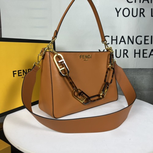 Fendi Womens Bags Shoulder Bag O ‘LOCK Zip Luxury Brand Fashion Bags for Women with Original Box  