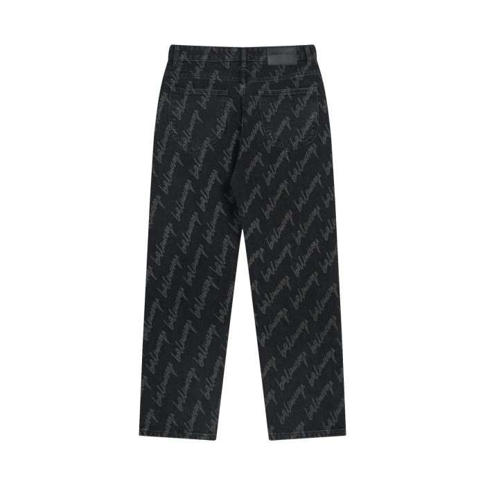 Balenciaga Luxury Brand Women Mens Pant Jeans with Original Box   